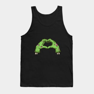 Valentine Zombie Hands Tank Top